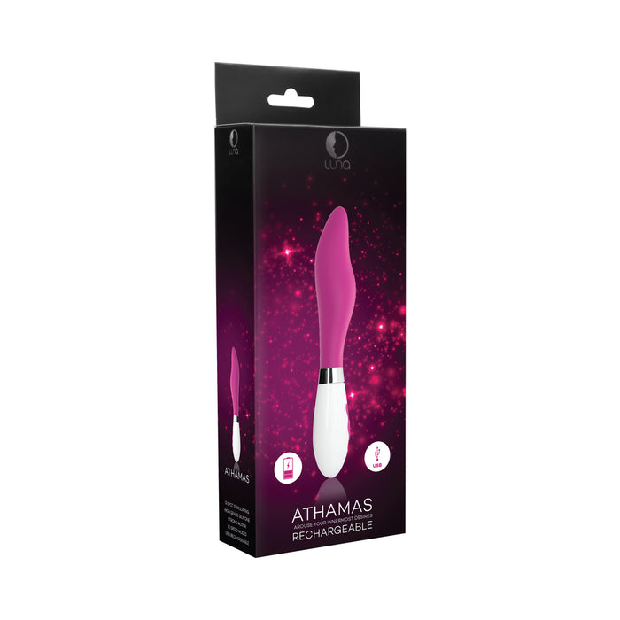 Luna Athamas Rechargeable Silicone G-Spot Vibrator Pink