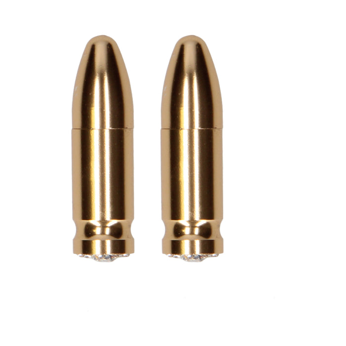 Ouch! Diamond Bullet Magnetic Nipple Clamps Gold