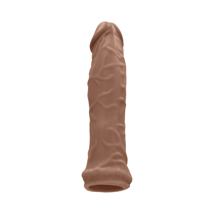 RealRock Realistic 6 in. Penis Sleeve Extender Tan