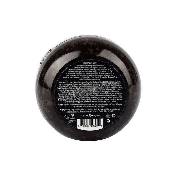 Earthly Body CBD Cream Mint 5 oz.