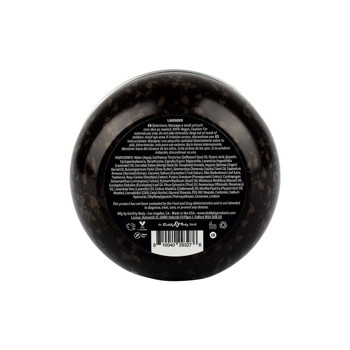 Earthly Body CBD Cream Lavender 5 oz.