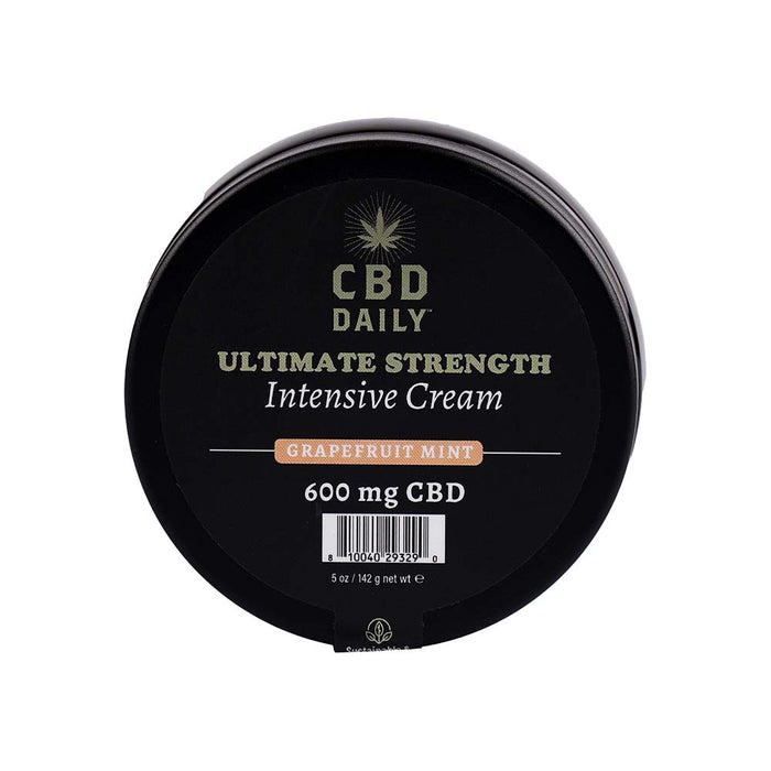Earthly Body CBD Cream Grapefruit Mint 5 oz.