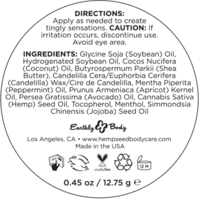 Earthly Body CBD-Infused Love Button