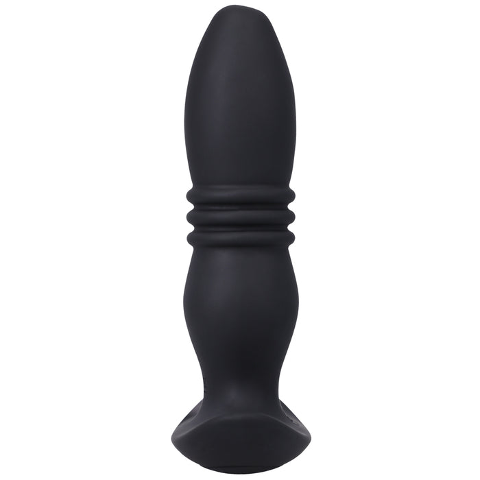 A-Play RISE Rechargeable Silicone Anal Plug with Remote Black