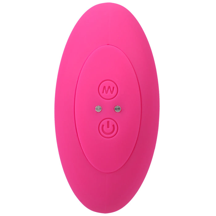 A-Play RISE Rechargeable Silicone Anal Plug with Remote Pink