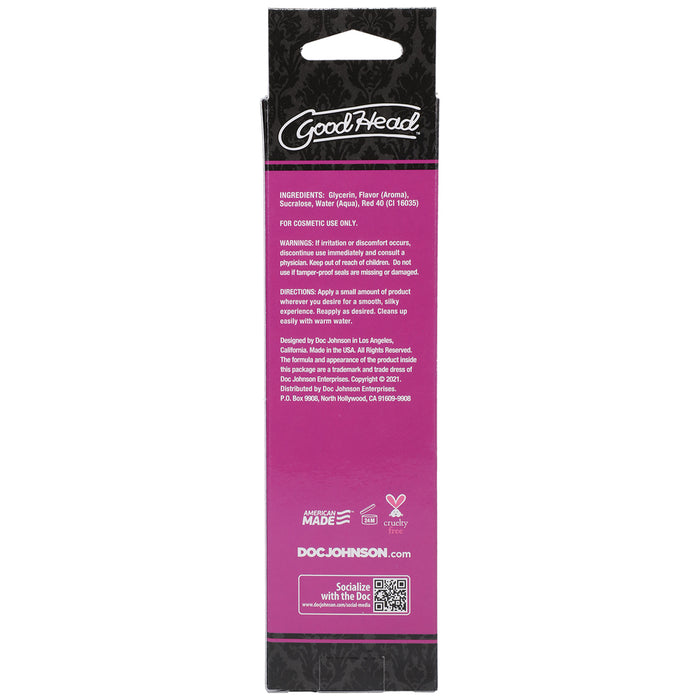 GoodHead Warming Head Oral Delight Gel Watermelon 4 oz.