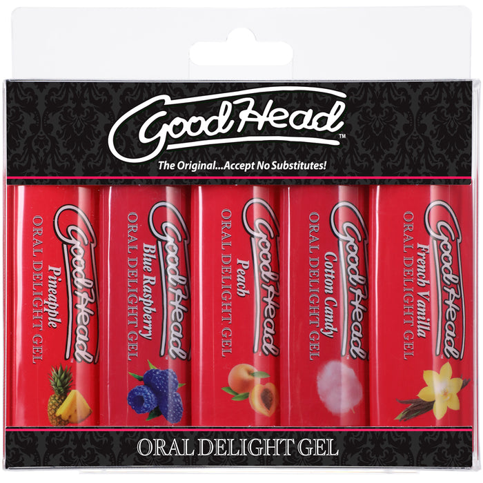 GoodHead Oral Delight Gel 5-Pack 1 oz.