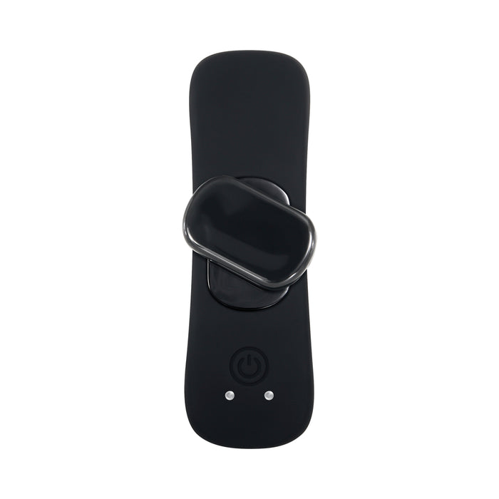 Gender X Our Undie Vibe Rechargeable Remote-Controlled Magnetic Silicone Underwear Vibrator Black