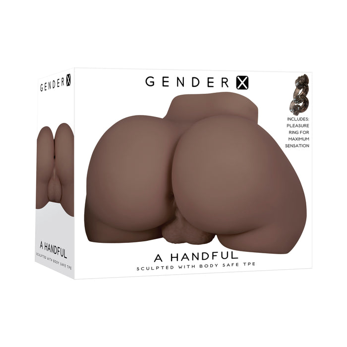Gender X A Handful Stroker Brown 6lbs