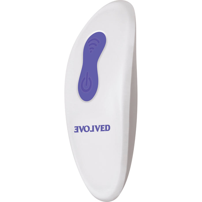 Evolved Anywhere Vibe Rechargeable Remote-Controlled Poseable Silicone Vibrator Blue
