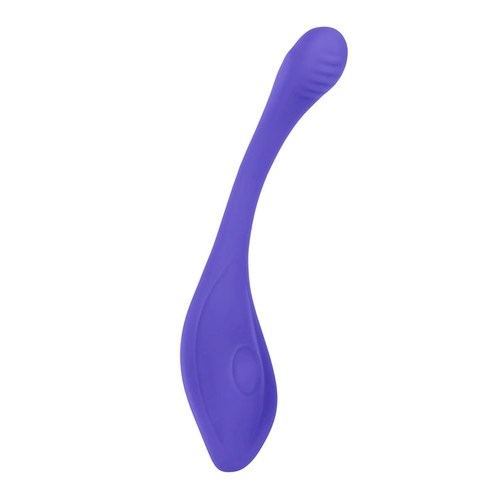Evolved Anywhere Vibe Rechargeable Remote-Controlled Poseable Silicone Vibrator Blue
