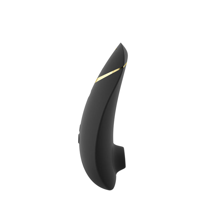 Womanizer Premium 2 Rechargeable Silicone Luxurious Pleasure Air Clitoral Stimulator Black