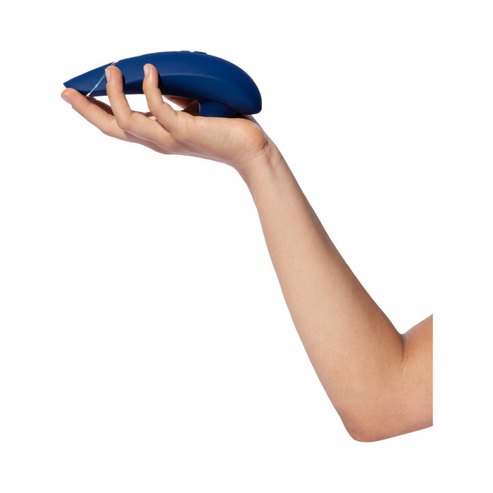 Womanizer Premium 2 Rechargeable Silicone Luxurious Pleasure Air Clitoral Stimulator Blueberry