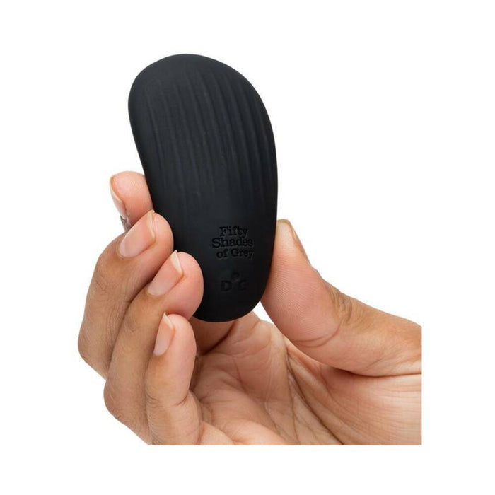 Fifty Shades of Grey Sensation Rechargeable Silicone Clitoral Vibrator Black