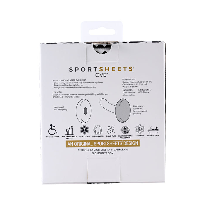 Sportsheets Merge Collection OVE Dildo & Harness Silicone Cushion
