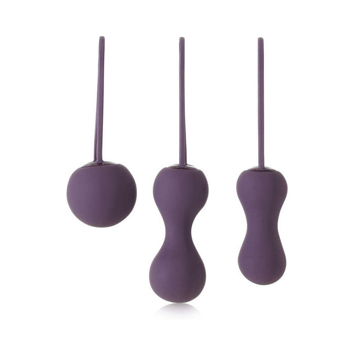 Je Joue Ami 3-Piece Silicone Kegel Set Purple