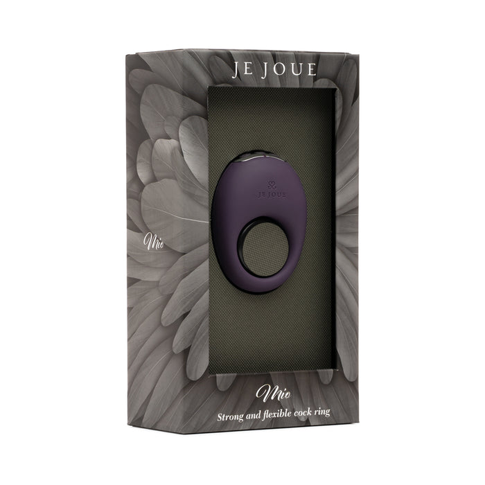 Je Joue Mio Rechargeable Vibrating Silicone Cock Ring Purple