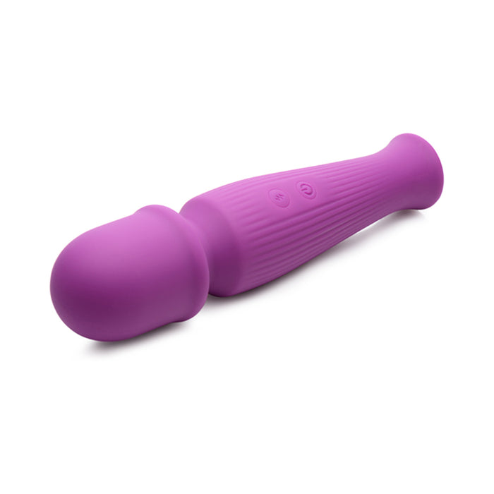 Curve Toys Gossip Rechargeable Silicone Wand Vibrator Violet