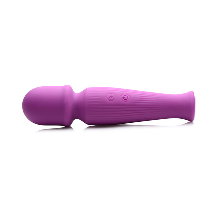 Curve Toys Gossip Rechargeable Silicone Wand Vibrator Violet