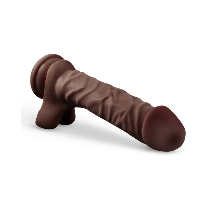 Blush Loverboy The DJ Realistic 9 in. Dildo with Balls & Suction Cup Brown