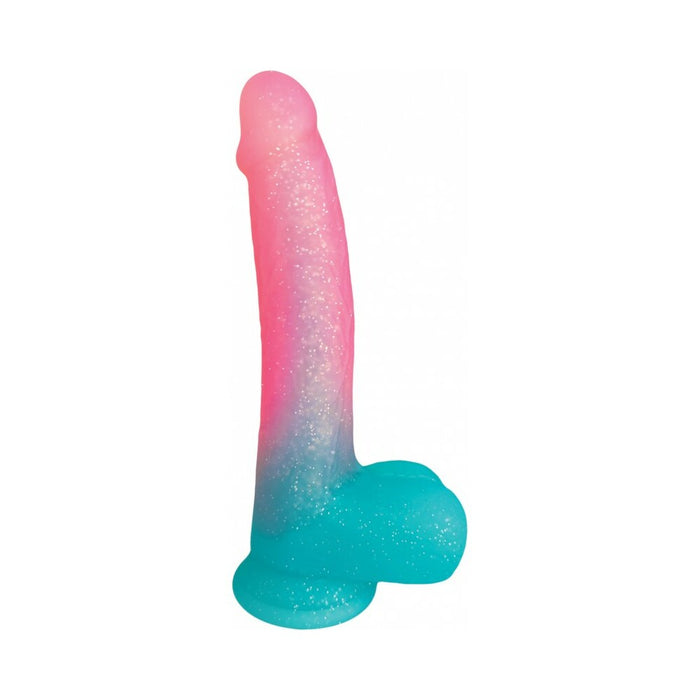 Sweet Sex Lollicock Dildo With Suction Cup Cotton Candy 8.5 in.
