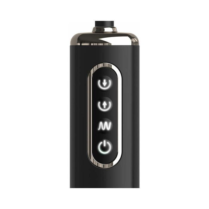 Anal Fantasy Elite Collection Auto-Throb Inflatable Vibrating Plug Black