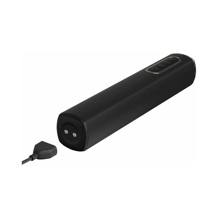 Anal Fantasy Elite Collection Auto-Throb Inflatable Vibrating Plug Black