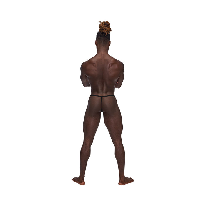 Male Power Sexagon Posing Strap Royal O/S