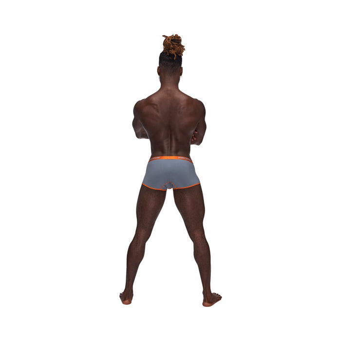 Male Power Casanova Uplift Short Gray M