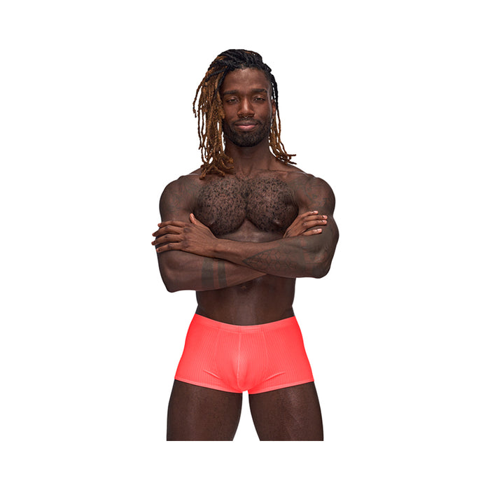 Male Power Barely There Mini Short Coral L