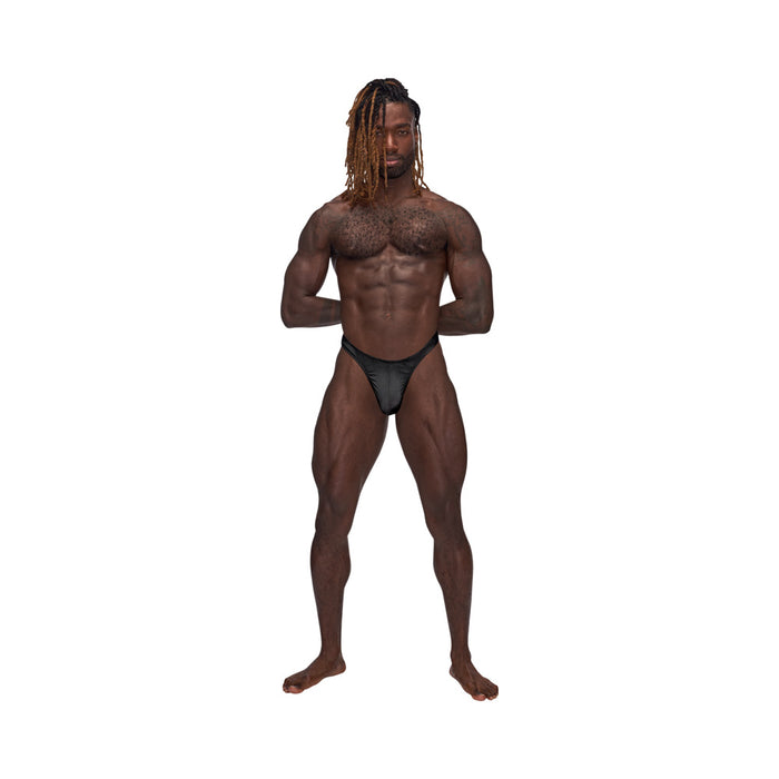 Male Power Barely There Bong Thong Black L/XL