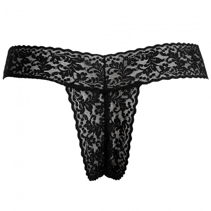 Love to Love Secret Panty 2 Rechargeable Vibrating Panty Set With Remote Black Onyx (box)