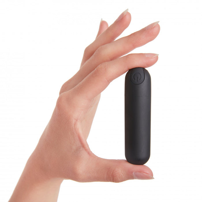 Love to Love Secret Panty 2 Rechargeable Vibrating Panty Set With Remote Black Onyx (box)