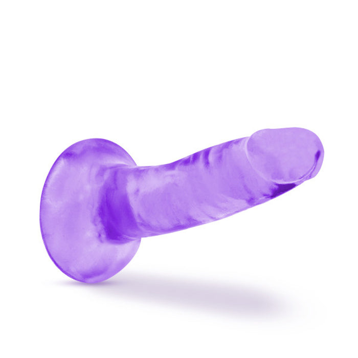 Blush B Yours Plus Hard n' Happy 5 in. Dildo with Suction Cup Purple