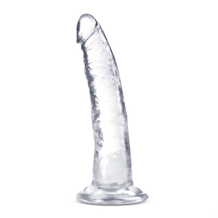 Blush B Yours Plus Lust n' Thrust 7 in. Dildo with Suction Cup Clear
