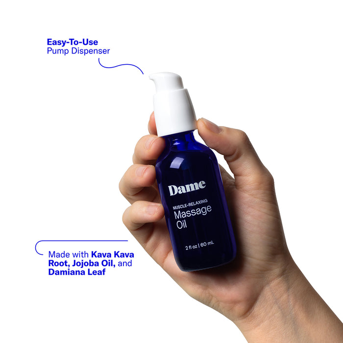 Dame Sex Oil Massage Oil 2 oz.