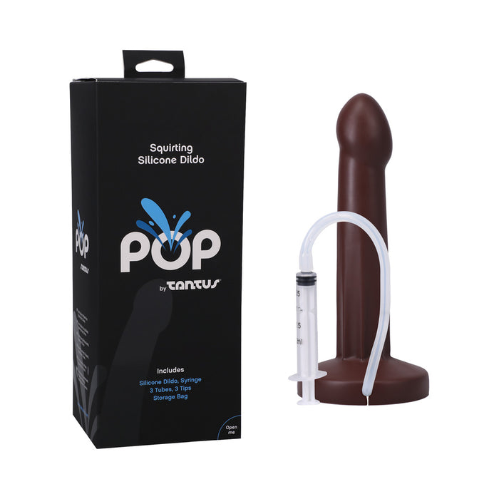 Tantus POP Squirting Dildo Espresso
