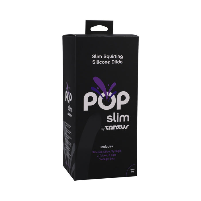 Tantus POP Slim Squrting Dildo Indiglow