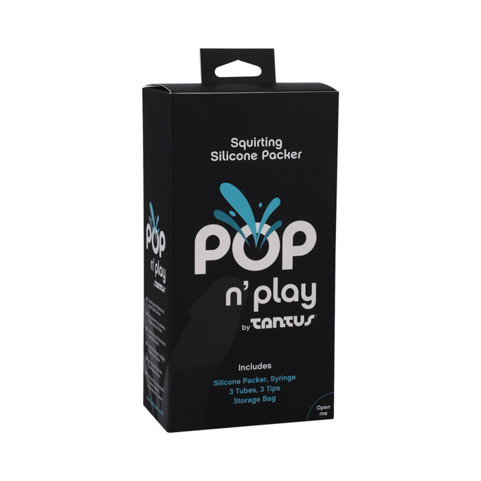 Tantus POP n' Play Squirting Packer Espresso