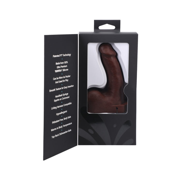 Tantus POP n' Play Squirting Packer Espresso