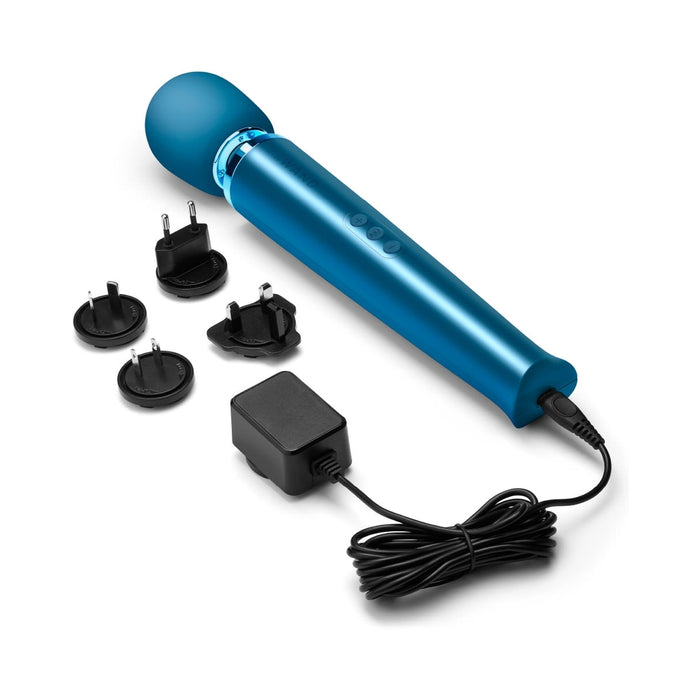 Le Wand Rechargeable Vibrating Massager Pacific Blue
