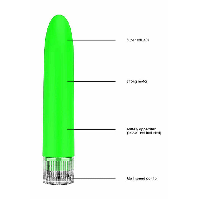 Luminous Eleni 10-Speed Slimline Vibrator Green