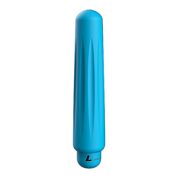 Luminous Delia 10-Speed Bullet Vibrator With Silicone Sleeve Turquoise
