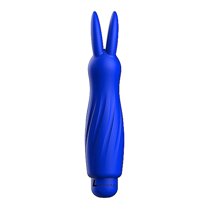 Luminous Sofia 10-Speed Bullet Vibrator With Silicone Rabbit Sleeve Royal Blue