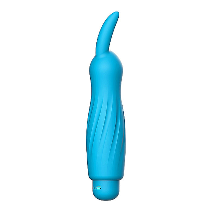 Luminous Sofia 10-Speed Bullet Vibrator With Silicone Rabbit Sleeve Turquoise