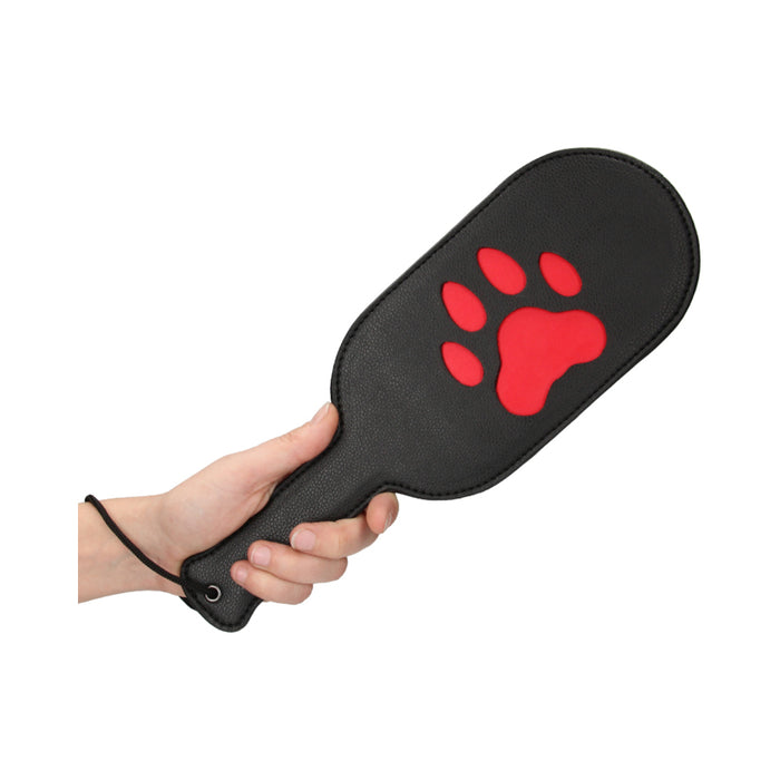 Ouch! Puppy Play Paw Paddle Red