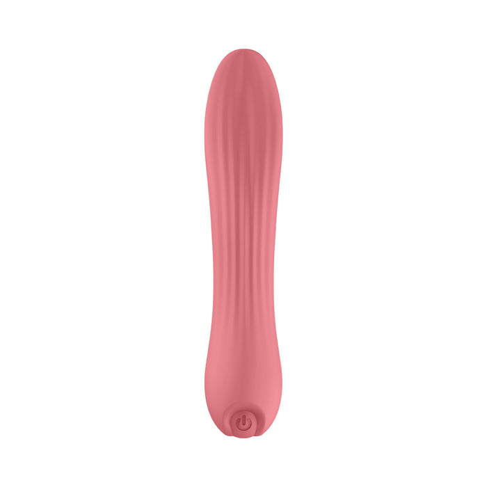 Luv Inc Tv23 Tongue Vibrator Rechargeable Silicone Coral
