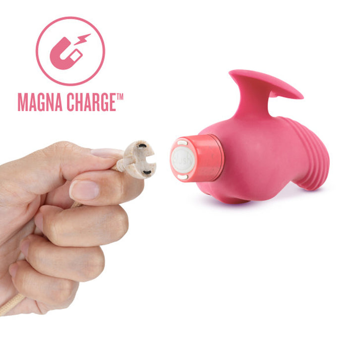 Gaia Eco Love Bullet Vibrator and Sleeve Coral