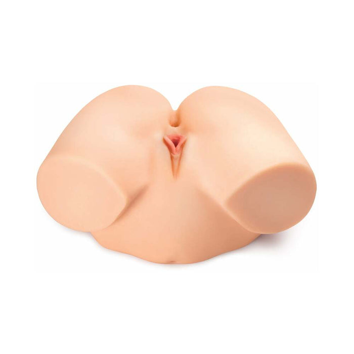 PDX Plus 360º Banger Dual Entry Masturbator Beige