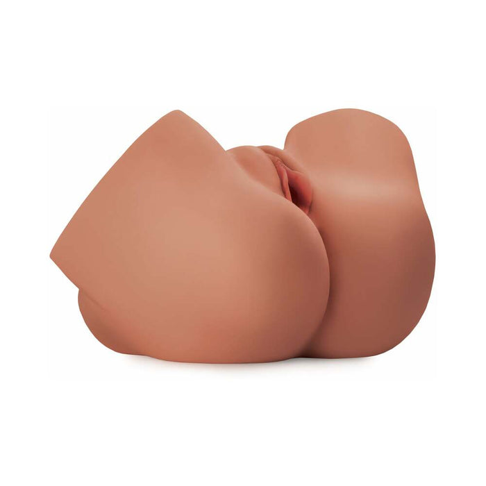 PDX Plus 360º Banger Dual Entry Masturbator Tan